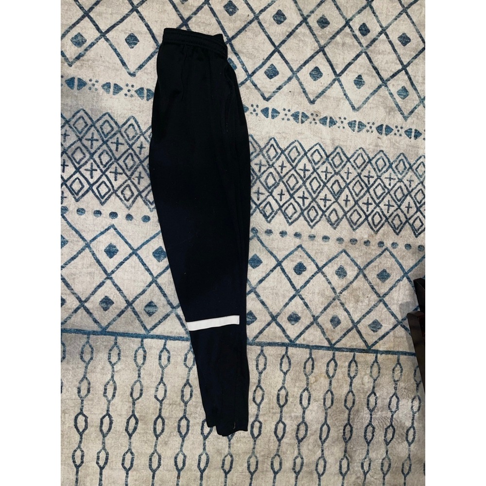 Nike Dri-FIT Essential Women's Running Pants Black Reflective Zip XS - Picture 3 of 5
